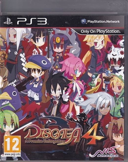 Disgaea 4 a Promise Unforgotten - PS3 (B Grade) (Genbrug)